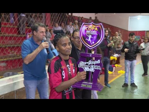 Final Super Copa da Série Ouro - Copa Record de Futsal Feminino 2018