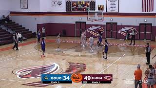 Goucher Men's Basketball at Susquehanna 1/31/24