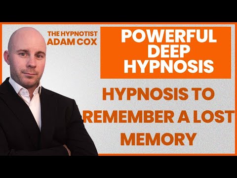 Hypnosis to Remember a Lost Memory or Find Something That's Missing
