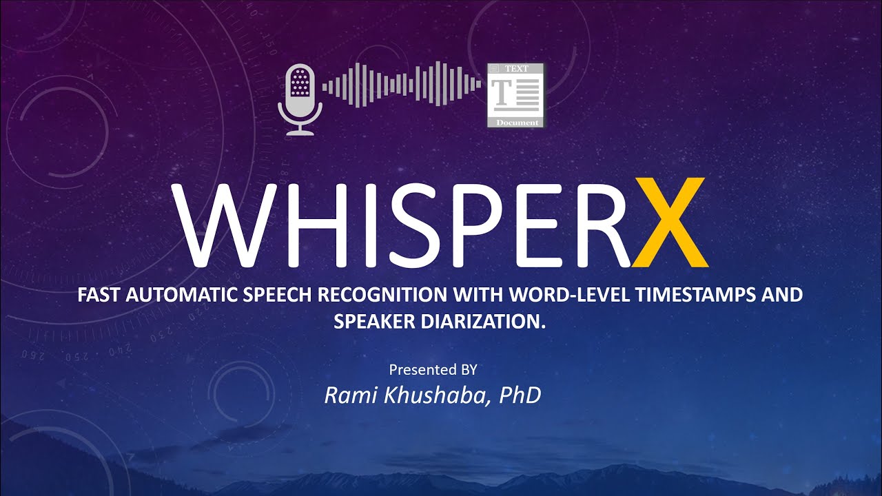 WhisperX: A Beginners Guide to Install & Run