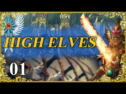 PRINCE OF ULTHUAN Total War: Warhammer 2 - High Elves Campaign - Tyrion 01