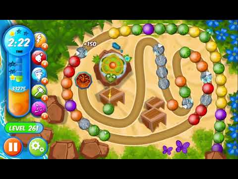 Marble Woka Woka Level 261 - NO BOOSTERS 🐢 | SKILLGAMING ✔️