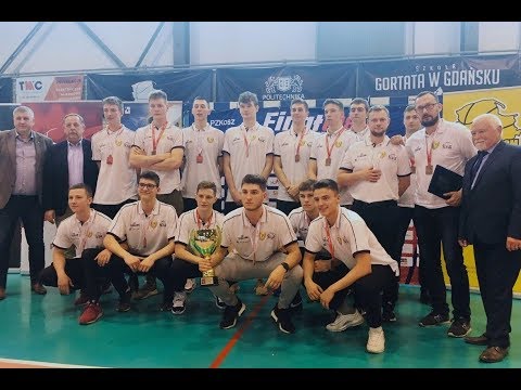 MP U18 Juniorzy WKS r.2001 podczas ceremoni wręczania medali: Gdańsk -2019