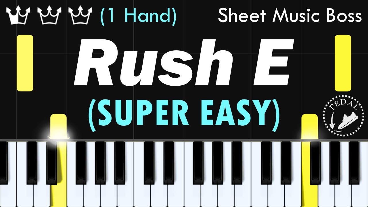 Rush E - Super Easy Piano