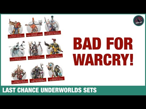 BAD NEWS FOR WARCRY? What Are Games Workshop Doing!? Warhammer Underworlds Range Rotation