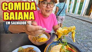 TASTING TYPICAL BAHIA FOOD IN SALVADOR - FOOD IN SALVADOR - BAHIA #Vlog