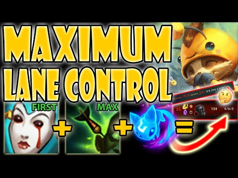 HE LITERALLY CAN'T STAY IN LANE! XD [Teemo vs Jax] S10