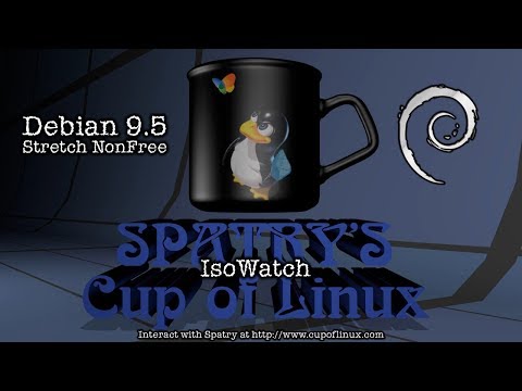 IsoWatch: Debian 9.5 Stretch Non-Free