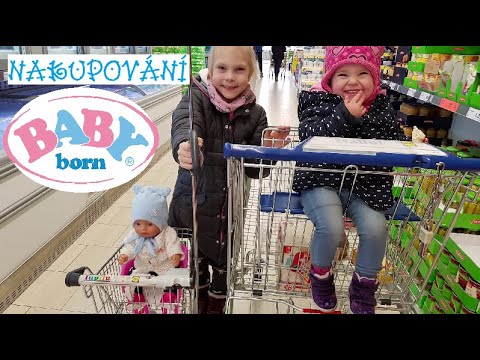 Pojď si hrát💕, epizoda - Nakupování | Testování hraček, Baby born | Máma v Německu