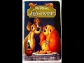 Opening And Closing To Lady And The Tramp VHS 1998