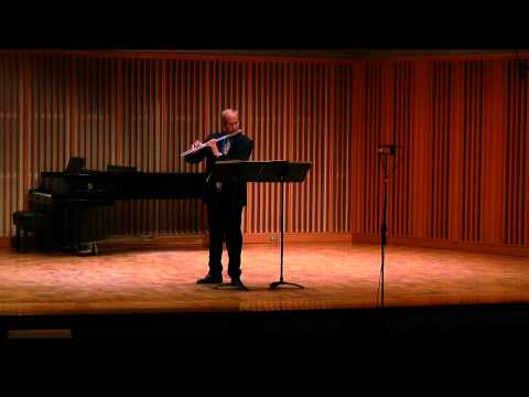 Shun-San (1969) for flute solo by Kazuo Fukushima