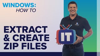How To Extract & Create Zip Files in Windows 10