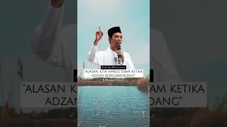 Download lagu 'Alasan Kita Harus Diam Ketika Adzan Berkumandang' oleh Ust. Abdul Somad #shorts mp3