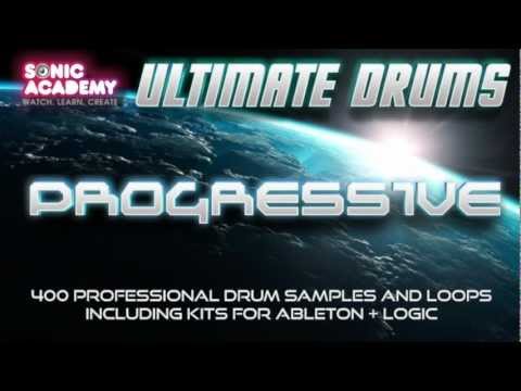Sonic Academy - Ultimate Drums - Progressive **Promo**