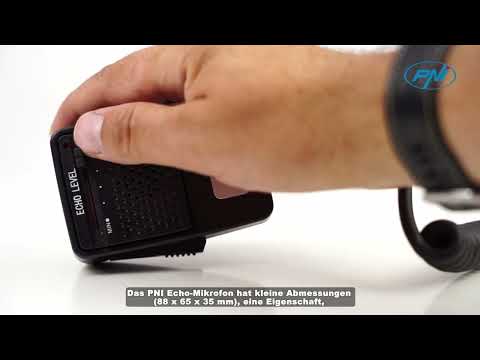 PNI Echo Mikrofon 6 Pin für Radio CB DE
