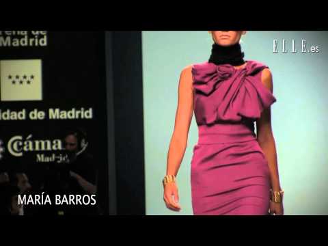 María Barros. Mercedes Benz Madrid Fashion Week P/V 2013 | Elle España