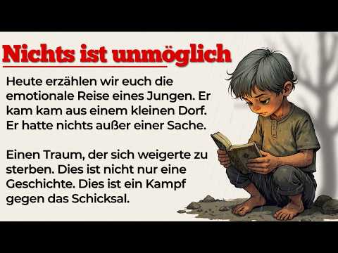 Nichts ist unmöglich | Learn German with Stories | German Stories