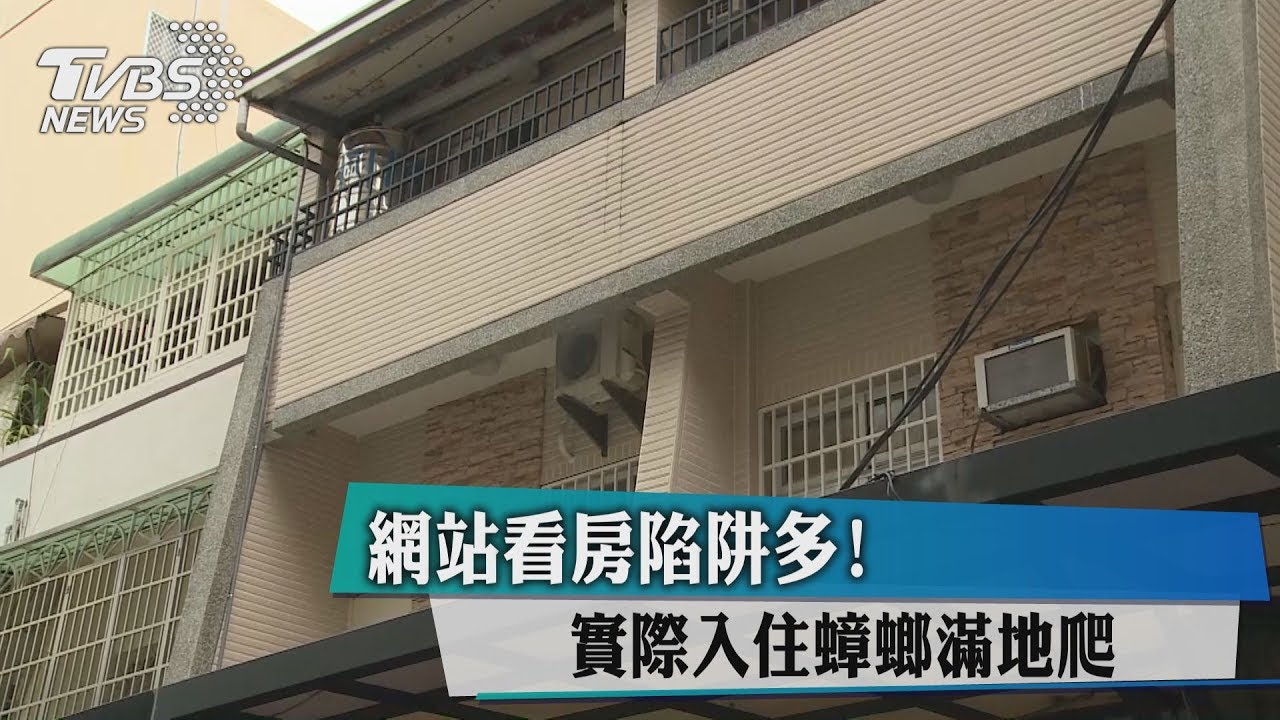 網站看房陷阱多!實際入住蟑螂滿地爬