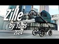 миниатюра 1 Видео о товаре Коляска 3 в 1 Zille by Tutis 2023, Dusty Rose / Серо-сиреневый (219)