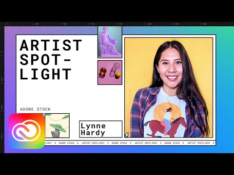 Adobe Stock Artist Spotlight | Episode 10: Lynne Hardy | Adobe Creative Cloud