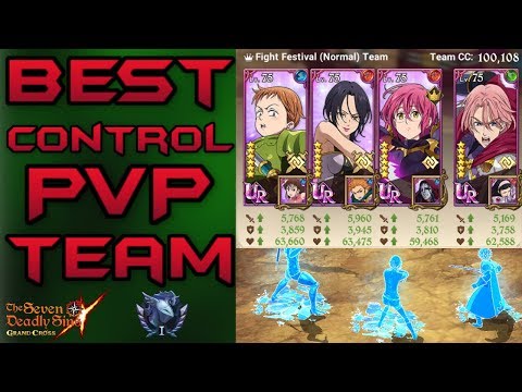 Best PVP team to climb with?! | PvP 1 | 7 Deadly Sins Grand Cross