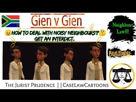 Gien v Gien 1979 | In 3Min | REAL Rights | Law of property |SA CASE LAW CARTOONS.