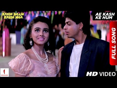 Ae Kash Ke Hum | HD | Full Song | Kabhi Haan Kabhi Naa | Shah Rukh Khan , Suchitra Krishnamurthy