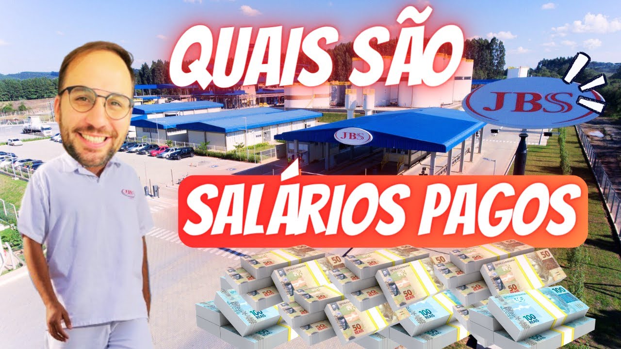 Qual é o  SALÁRIO de quem trabalha na JBS?