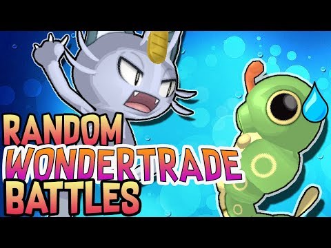 JPP AND NADY ARE WHAT?  POKEMON RANDOM WONDER TRADE BATTLE VS JPP