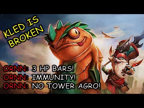 Ornn is MAD! | Kled Top Makes Ornn Rage Quit | Rengar Jungle Season 14
