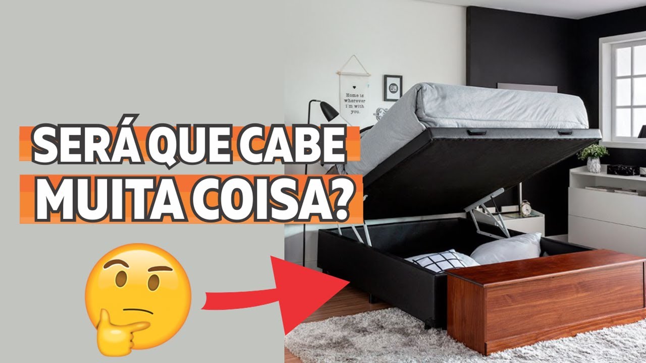 A melhor CAMA BAÚ Custo Benefício? Review com Valores + PRÓS E CONTRAS do nosso BOX BAÚ!