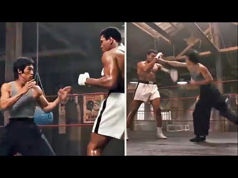 Bruce Lee VS Muhammad Ali | KNOCKOUT Legendary Fight!