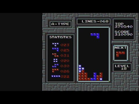 (3:04) NES Tetris 300k Points Speedrun
