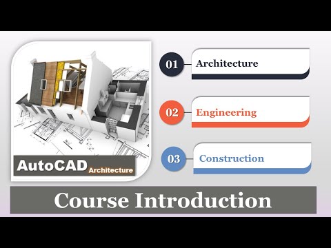 AutoCAD Architecture 2017 Course Introduction