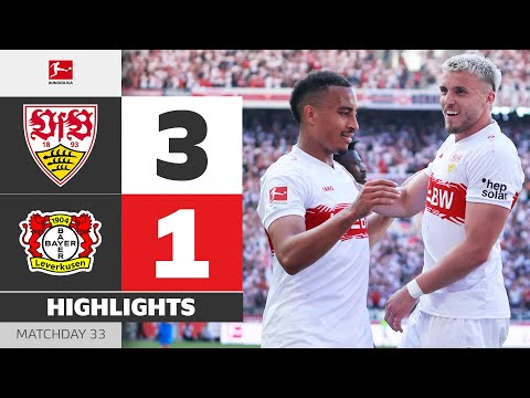 1. VFB Verein für Bewegungsspiele Stuttgart 3-1 Bayer Leverkusen
