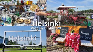 【フィンランド旅&HAUL🇫🇮】マリメッコとアラビアの本場で蚤の市&ヴィンテージショップ巡り | ヘルシンキ購入品紹介 | 北欧雑貨 | ムーミン | VLOG | ヨーロッパ旅行 | #2