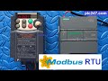 Siemens S7 1200 Modbus RTU FUJI FRENIC Tutorial