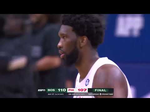 Joel Embiid's Amazing Almost Game Winners! 😧