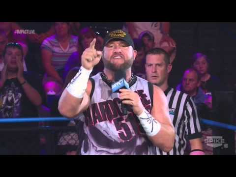 TNA Impact Wrestling- Open Fight Night- TNA Vs Aces & 8's  Bully vs Devon 2 W/ Unmasking (D.O.C.) HD