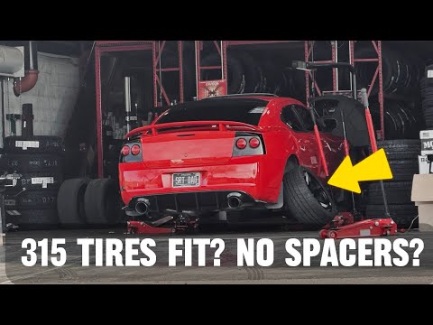 Atturo AZ850 315/35/20 Installed on my 2009 Charger SRT!!!! **DO THEY RUB!??**