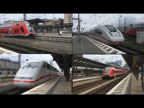 Zugverkehr und Bahnen em Frankfurt Main Hbf | DB | 2023 | Teil 2