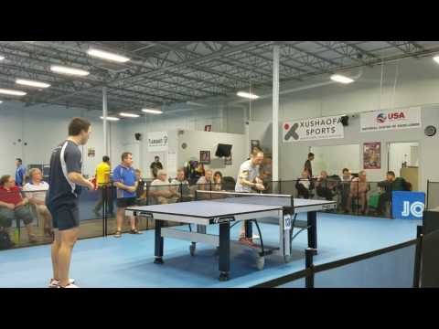 SOUTH FLORIDA ROBO PONG US OPEN WARM UP TOURNAMENT Semifinals Bratchenko Sergey vs Li Cheng