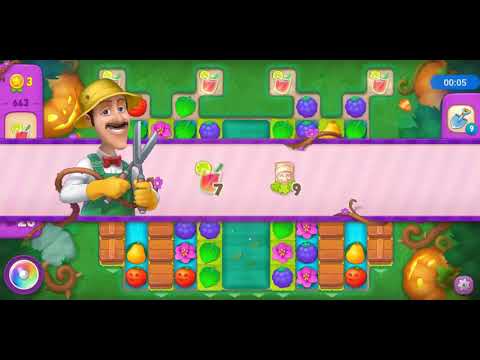 #Gardenscapes SUPER HARD LEVEL 663 NO BOOSTERS