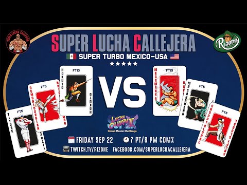 Super Lucha Callejera | Main Event: Hokuto (Claw) vs. Megaman X (Zangief)