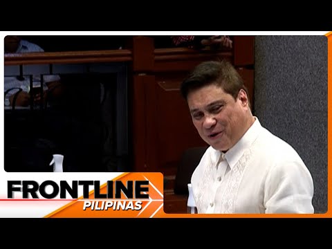 Sen. Migz Zubiri, nagbitiw na bilang Senate president Frontline Pilipinas