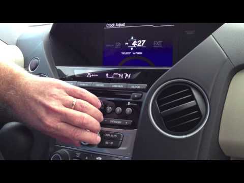 YouTube video about: How to change clock on honda pilot 2011?