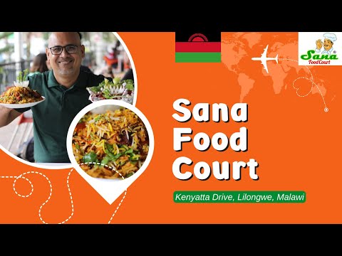 Food in Malawi - SANA Food Court Lilongwe, Malawi
