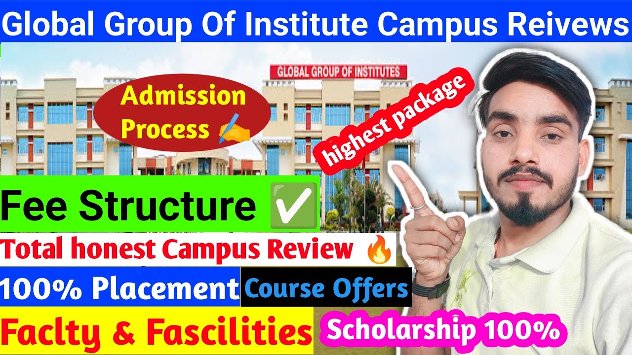 Global Group Of Institute Amritsar Campus Reviews ✅Fee Structure/Placement/Admission Process/Faclty