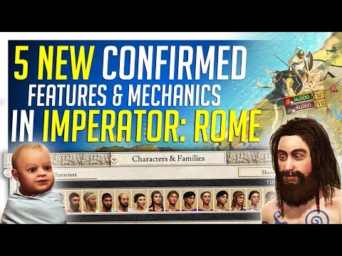 5 New Confirmed Features in Imperator: Rome - Dev Diary 36-40