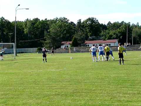 MKS Kuźnia Raciborska - LKS Wypoczynek Buków 1:0, Marcin Hómin - k.